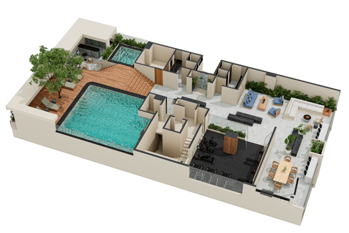 Rooftop Isometric